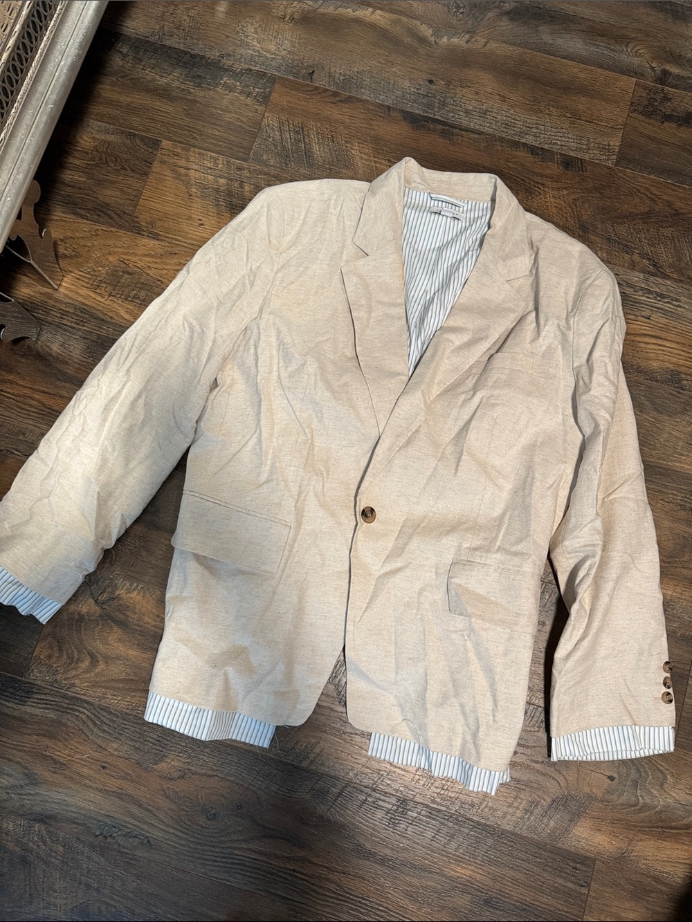 Topshop Beige Blazer Jacket